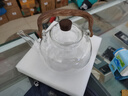 憶壺茶煮茶壺套裝電陶爐煮茶器辦公室玻璃泡茶壺燒水電陶爐可保溫茶具 1.1L透明壺+1500W爐 曬單實(shí)拍圖