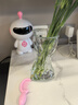 范爺家高級感玻璃花瓶透明水養鮮花客廳干花不規則ins風(fēng)裝飾插花擺件 曬單實(shí)拍圖