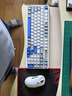 雷柏（Rapoo）V700DIY-98無(wú)線(xiàn)機械鍵盤(pán)有線(xiàn)藍牙三模gasket客制化7層填充消音全鍵熱插拔電競游戲辦公電腦鍵盤(pán) 曬單實(shí)拍圖