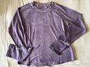 SN25新品戶(hù)外美麗奴羊毛水洗長(cháng)袖T恤訓練吸汗速干圓領(lǐng)男女50/50系列 暮紫色【女】 新色 M 曬單實(shí)拍圖