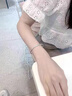 老凰祥9999純銀手鐲女滿(mǎn)天星鈴鐺實(shí)心足銀鐲子簡(jiǎn)約年輕款送女友閨 滿(mǎn)天星鈴鐺25g 曬單實(shí)拍圖