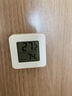 辛叢 室內溫濕度計 濕度計高精度臺式掛式兩用溫濕度計家用溫度表 1個(gè)【高端精品/進(jìn)口機芯白色】 曬單實(shí)拍圖