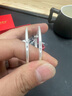 中國黃金（CHINA GOLD）足銀古法手鐲男女寶寶平安喜樂(lè )嬰兒童銀鐲子滿(mǎn)月六一兒童節禮物 今/次日達*平安喜樂(lè )對鐲 15±1g 曬單實(shí)拍圖
