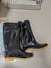 回力雨鞋男高筒戶(hù)外雨天防水防滑膠鞋耐磨釣魚(yú)洗車(chē)雨靴套鞋827黑高40 曬單實(shí)拍圖