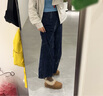 UGG【雙11搶先購】秋季新款女士厚底懶人毛毛鞋 1166733CHE|栗色36 曬單實(shí)拍圖