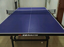雙魚 乒乓球桌室內(nèi)家用可折疊 移動(dòng)帶輪乒乓球臺(tái) JD200附網(wǎng)架贊商品 曬單實(shí)拍圖