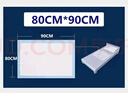 加厚成人護理墊大號老年人嬰兒產(chǎn)婦產(chǎn)褥墊尿不濕一次性隔尿墊特價(jià) 工廠(chǎng)直發(fā)：80X90cm中厚款40片 曬單實(shí)拍圖