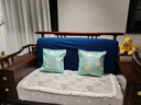 毛絨抱枕套不含芯沙發(fā)靠墊套床頭靠枕套客廳枕頭正方形大靠背套 抱枕套（不含芯顏色隨機）三個(gè)裝 枕套 45*45cm 曬單實(shí)拍圖