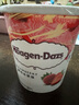 哈根達斯（Haagen-Dazs）經(jīng)典草莓味大桶冰淇淋 473ml/桶 雪糕 曬單實(shí)拍圖