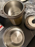 膳魔師（THERMOS）燜燒鍋真空不銹鋼保溫?zé)蹂伌笕萘慷嘤霉?jié)能保溫湯鍋飯盒TCRA-1800 金色 1.8L 曬單實(shí)拍圖