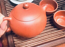 百年利永宜興紫砂壺純手工原礦朱泥西施喜樂(lè )一壺兩杯功夫茶具送長(cháng)輩禮物 西施·喜樂(lè ) -朱泥 220ml 曬單實(shí)拍圖