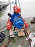 OLOEY抽沙泵NSQ潛水渣漿泵攪拌式ZJQ立式吸砂泵高鉻合金河底清泥沙船用 80ZJQ50-15-5.5kw 曬單實(shí)拍圖