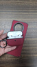 MEILIJN適用于A(yíng)irPods Pro 2代25年新款碳纖維外觀(guān)保護套 超輕防刮商務(wù)便攜耳機殼 帶金屬可拆卸掛鉤 紅色 Airpods pro/pro2代 曬單實(shí)拍圖