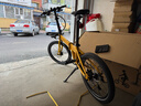 大行（DAHON）自行車(chē)20英寸20速超輕鋁合金碟剎成人單車(chē)KBA005 黃色BA款油碟 曬單實(shí)拍圖