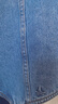 Navigare意大利小帆船女全棉水洗牛仔復古通勤V領馬甲2311095501 藍 S  曬單實拍圖