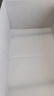 左轉(zhuǎn)角棉麻布藝分格收納盒衣柜衣服褲子收納箱可折疊衣物手提 8格 曬單實(shí)拍圖