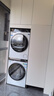 海爾（Haier）云溪3.0洗烘套裝 家用10kg懶人洗衣機+3D透視熱泵烘干機 1.2超高洗凈比 以舊換新 582w+582w 【云溪3.0】|高端套裝/白 典雅冰雪白 曬單實(shí)拍圖