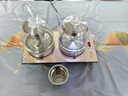 開(kāi)品 底部全自動(dòng)雙壺上水 雙壺恒溫24小時(shí)電熱茶爐燒水壺 煮茶燒水消毒茶臺雙壺上水 嵌入玻璃茶桌一體 1L 雙壺上水20X37CM 三壺款式 桶水款 曬單實(shí)拍圖