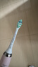 飛利浦（PHILIPS）電動(dòng)牙刷刷頭  鉆石亮白型刷頭W2 HX6063/67 3支裝白色 適配鉆石3系、5系、9系 曬單實(shí)拍圖