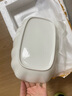 荷葉魚(yú)盤家用蒸魚(yú)陶瓷盤子菜盤2025年新款高級(jí)感輕奢洋氣陶瓷魚(yú)盤 純白 26.5cm 10.5英寸荷葉魚(yú)盤【1只裝】 曬單實(shí)拍圖