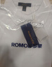 羅蒙（ROMON）短袖t恤男士商務(wù)polo衫男夏季休閑短袖男上衣服外套男 白XL 曬單實(shí)拍圖