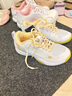 威克多（VICTOR）勝利羽毛球鞋兒童鞋小熊聯(lián)名款A-CBCJR初級進(jìn)階A396JR全面類(lèi)A362 小熊聯(lián)名A-CBCJR-AE亮白/鵝黃 33 (210mm) 曬單實(shí)拍圖
