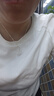 ALLOVE蓮花平安扣項鏈女2025新款銀吊墜生日禮物送女友老婆結婚紀念日 曬單實(shí)拍圖