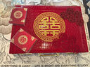雪束高檔彩禮箱禮金箱彩禮盒訂婚禮金盒彩禮錢(qián)盒子裝錢(qián)禮盒禮袋密碼箱 【裝6-18萬(wàn)】高檔密碼皮箱+錢(qián)套 錢(qián)套+手拋喜 曬單實(shí)拍圖