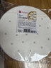 展藝蒸籠紙20cm*200張一次性食品級(jí)圓形包子饅頭粽子面點(diǎn)蒸屜不沾墊紙 曬單實(shí)拍圖