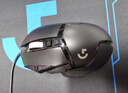 羅技（G）G502 HERO主宰者游戲鼠標電競鼠標有線(xiàn)RGB機械配重競技FPS吃雞宏cf送男友男生禮物 G502HERO+羅技桌墊+收納盒 曬單實(shí)拍圖
