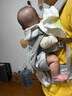 ERGObaby二狗背帶嬰兒抱娃神器四季透氣外出旅行遛娃神器breeze解放雙手 【店長力薦】breeze透氣款珍珠灰 曬單實拍圖