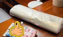 登比白色塑料袋40*60背心袋超市購物袋食品袋方便袋馬甲袋打包手提袋 曬單實拍圖