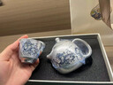 雙壺紀 SHAUNG HUJI鎏銀青花龍紋整套茶具套裝輕奢高檔伴手禮商務(wù)退休禮物生日禮物 鎏銀青花龍紋一壺兩杯 曬單實(shí)拍圖