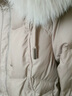 波司登（BOSIDENG）羽絨服女款中長(cháng)款脫卸帽大毛領(lǐng)新國標90絨商場(chǎng)同款外套 梧桐卡其7B02【卡碼拍小】 L 170/92A 體重約130-150斤 曬單實(shí)拍圖