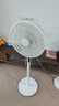 美的（Midea）幸運(yùn)草安睡風(fēng)扇家用電風(fēng)扇直流變頻落地扇 WiFi智控循環(huán)風(fēng)扇1級能效遙控轉(zhuǎn)頁扇 【幸運(yùn)草風(fēng)扇PLUS-WIFI智控】SDI35MQ 曬單實(shí)拍圖