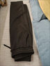 騎車(chē)六防褲冬季男女同款加絨加厚防風(fēng)寬松闊腿百搭長(cháng)褲外穿防風(fēng)褲 黑色束腳 L 曬單實(shí)拍圖