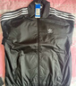 adidas休閑簡(jiǎn)約三條紋梭織立領(lǐng)夾克外套男裝秋季阿迪達斯三葉草   黑色 (偏小，推薦買(mǎi)大1碼)   M 曬單實(shí)拍圖