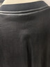 MO&Co.PU皮衣外套美式風(fēng)街頭棒球服黑色杏色時(shí)尚炸街外套上衣 黑色 M 曬單實(shí)拍圖