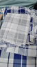 柳伊（Liuei）宿舍三件套全棉床單被套單人床被罩純棉學(xué)校住宿床上用品大學(xué)生 藍(lán)白格 純棉 【三件套】 0.9m床- 床單款 （被套150*200cm） 曬單實拍圖