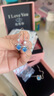 黛瑞思輕奢項(xiàng)鏈女海洋之心時(shí)尚飾品送女友老婆閨蜜七夕情人節(jié)生日禮物 （項(xiàng)鏈+耳環(huán)套裝托帕石）禮盒裝 曬單實(shí)拍圖