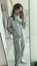 安德瑪（Under Armour）兒童套裝秋季中性休閑運動(dòng)男女中大童綜訓針織立領(lǐng)套裝253313802 曬單實(shí)拍圖