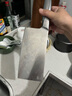 十八子作不銹鋼家用菜刀 耐滑手柄刀具盈光斬切刀SL1703-AB【彩盒裝】 曬單實(shí)拍圖