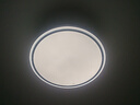 雷士（NVC）LED照明風扇燈吊扇燈餐廳臥室黑色燈具全光譜1級能效42寸包安裝 曬單實拍圖