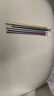 得力（deli）10支HB鉛筆彩色三角桿皮頭抽條簡易包裝學生書寫素描繪圖鉛筆禮物33408-HB學生開學禮物 曬單實拍圖