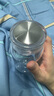 維艾（Newair）高硼硅玻璃杯咖啡豆?jié){果汁水牛奶帶蓋可愛2025外出攜帶高顏值飲料 曬單實拍圖