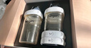 HEGEN海格恩奶瓶套裝新生兒PPSU150ml+240ml+儲(chǔ)存蓋*2白色小禮盒0-6月 曬單實(shí)拍圖