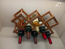 老竹匠免安裝折疊紅酒架格子臺面擺件放葡萄酒展示架家用客廳擺設四層 曬單實(shí)拍圖