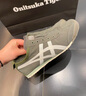 Onitsuka Tiger鬼塚虎百搭男女鞋一腳蹬帆布輕便透氣懶人鞋MEXICO 66? SLIP-ON 灰色 37.5 曬單實(shí)拍圖