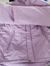 戴維貝拉（DAVE＆BELLA）加厚保暖連帽女童棉服男童棉衣外套兒童冬裝幼兒小童冬天外出棉襖 極光紫DB16285-A 130 cm（建議身高120-130cm） 曬單實(shí)拍圖