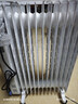 美的（Midea）【金縷衣】取暖器家用/電暖器/電暖氣/加濕烘衣/13片全屋大面積取暖器/電熱油汀取暖器NY2213-18GW 曬單實(shí)拍圖